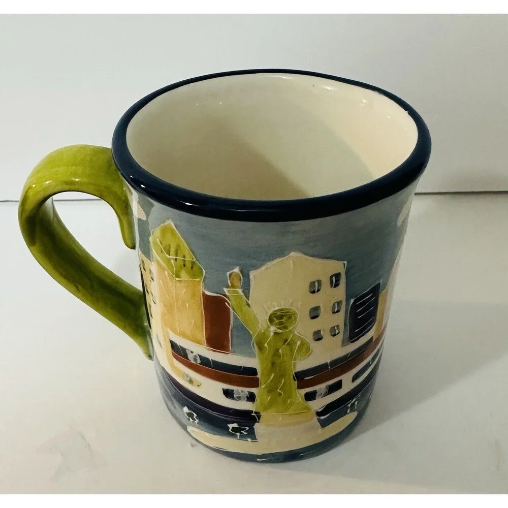 Ellis Island Statue of Liberty National Monument Souvenir Mug